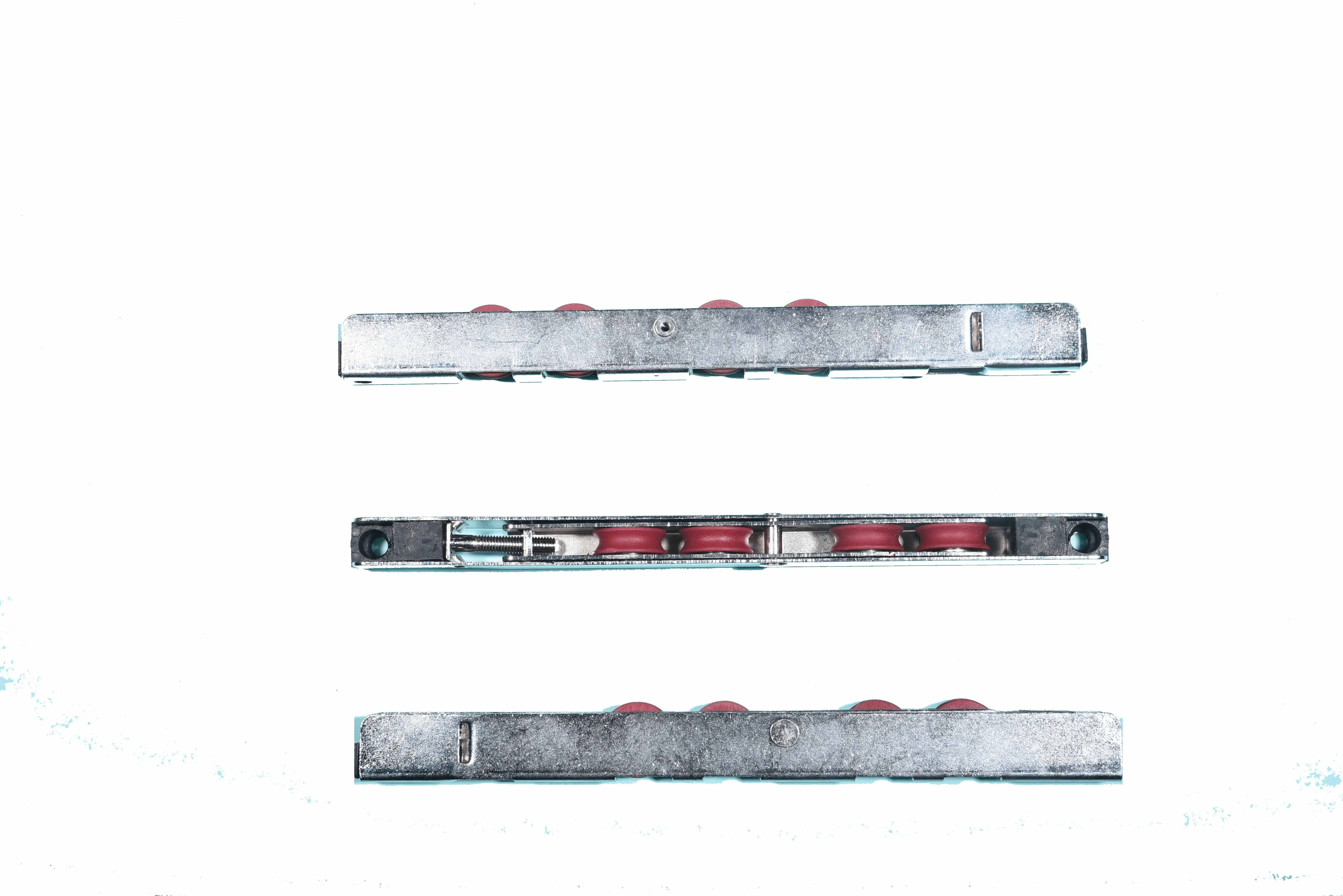 Double Adjustable Roller 4 Wheels